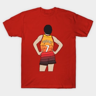 "Pistol" Pete Maravich City Jersey T-Shirt